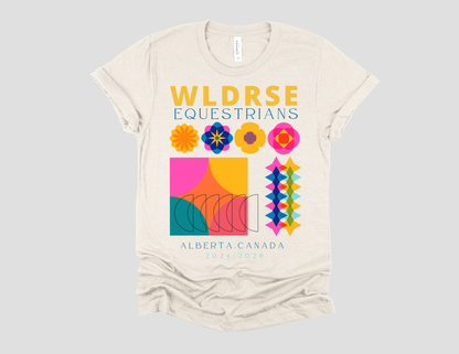 Wildrose Equestrians | Retro Tee