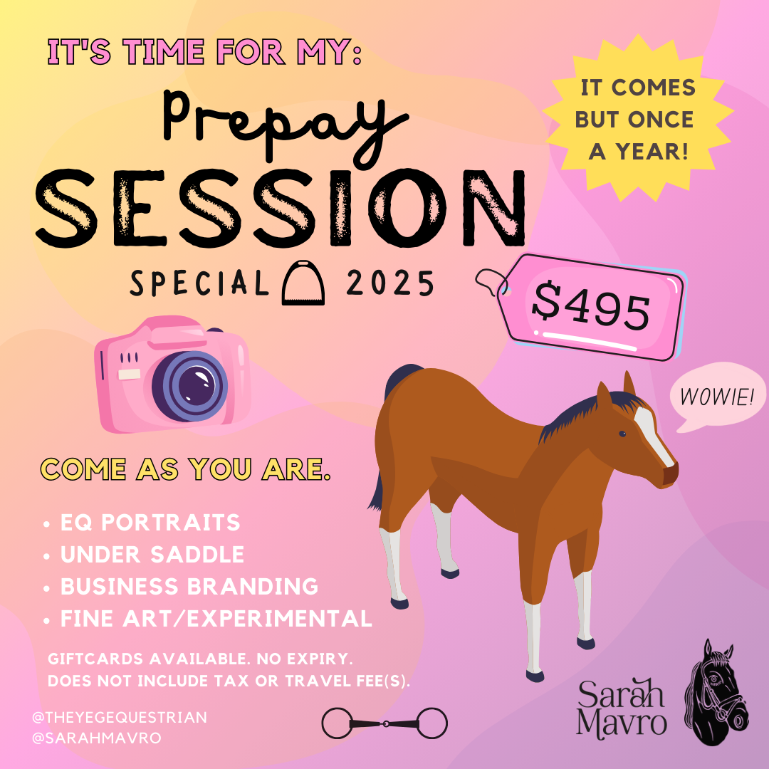 Prepay Session Special: 2025