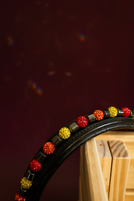 16" Browband: Autumn Sparkle