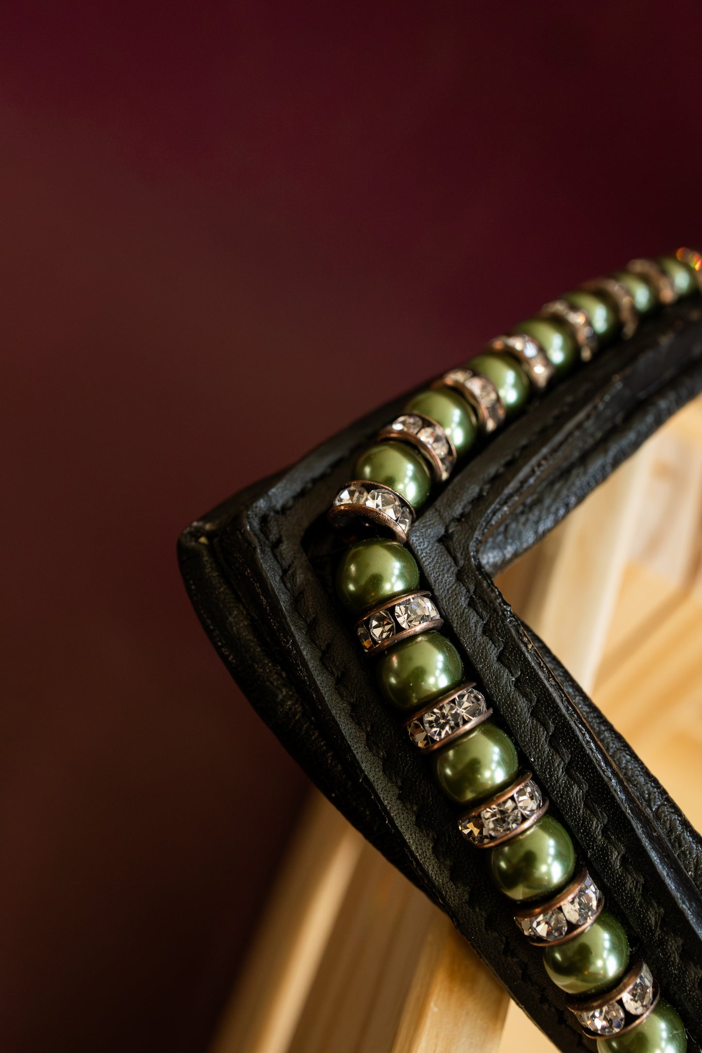 16" Browband: Heritage Green