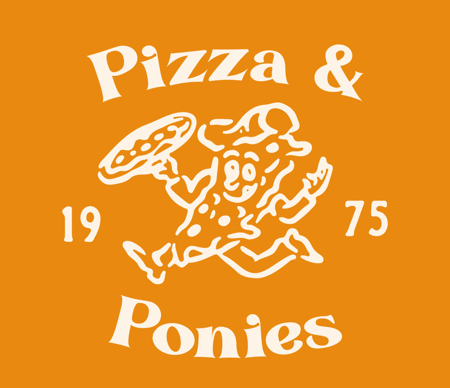Pizza & Ponies Tee *MADE TO ORDER*