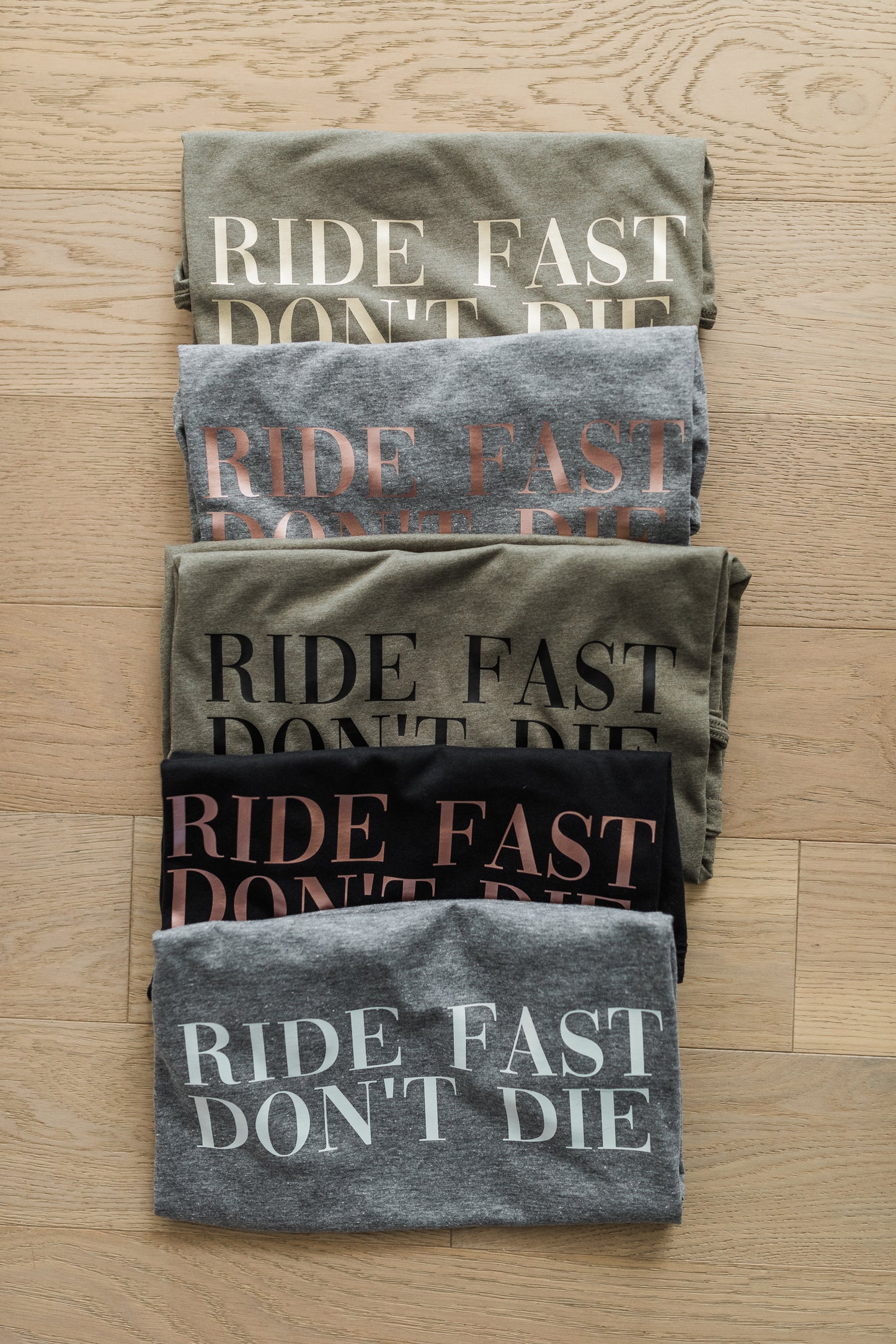 Ride Fast Don't Die Tee *MADE TO ORDER*